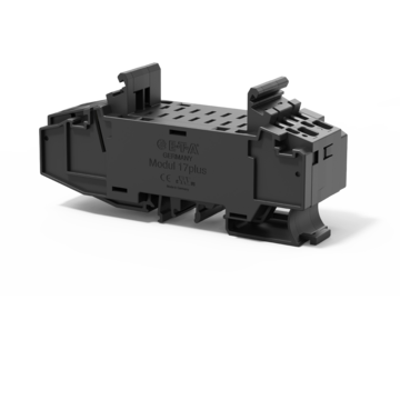 Typ Modul 17 plus von E-T-A: Das Modul 17plus ist ein Montage- und Stromverteilungssystem